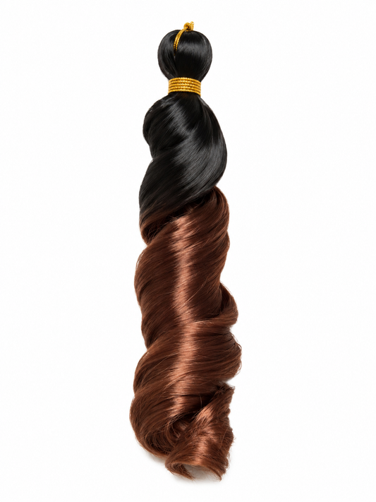 T1B/33 French Curl Crochet Hair Extension