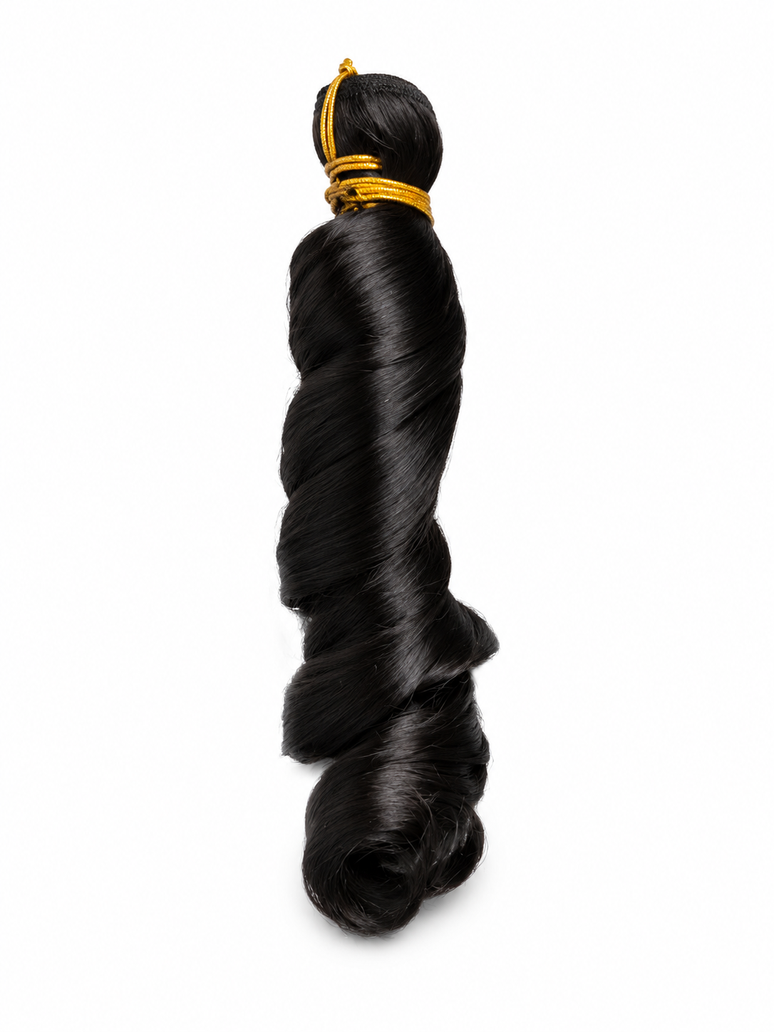 1B French Curl Crochet Hair Extension