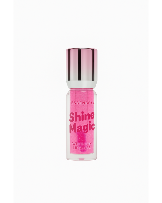 Crystal Clear Pink Lip Gloss - Shine Magic