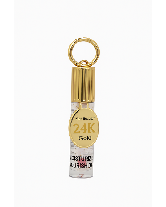 Crystal Clear Pink Lip Gloss - 24K