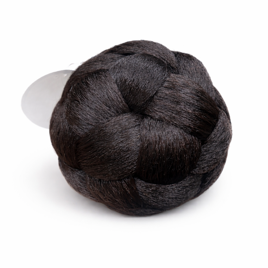 Luxury Braided Hair Bun – Sleek Elegant Updo Hairpiece