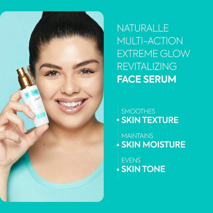 NATURALLE MULTI-ACTION EXTREME GLOW REVITALIZING FACE SERUM
