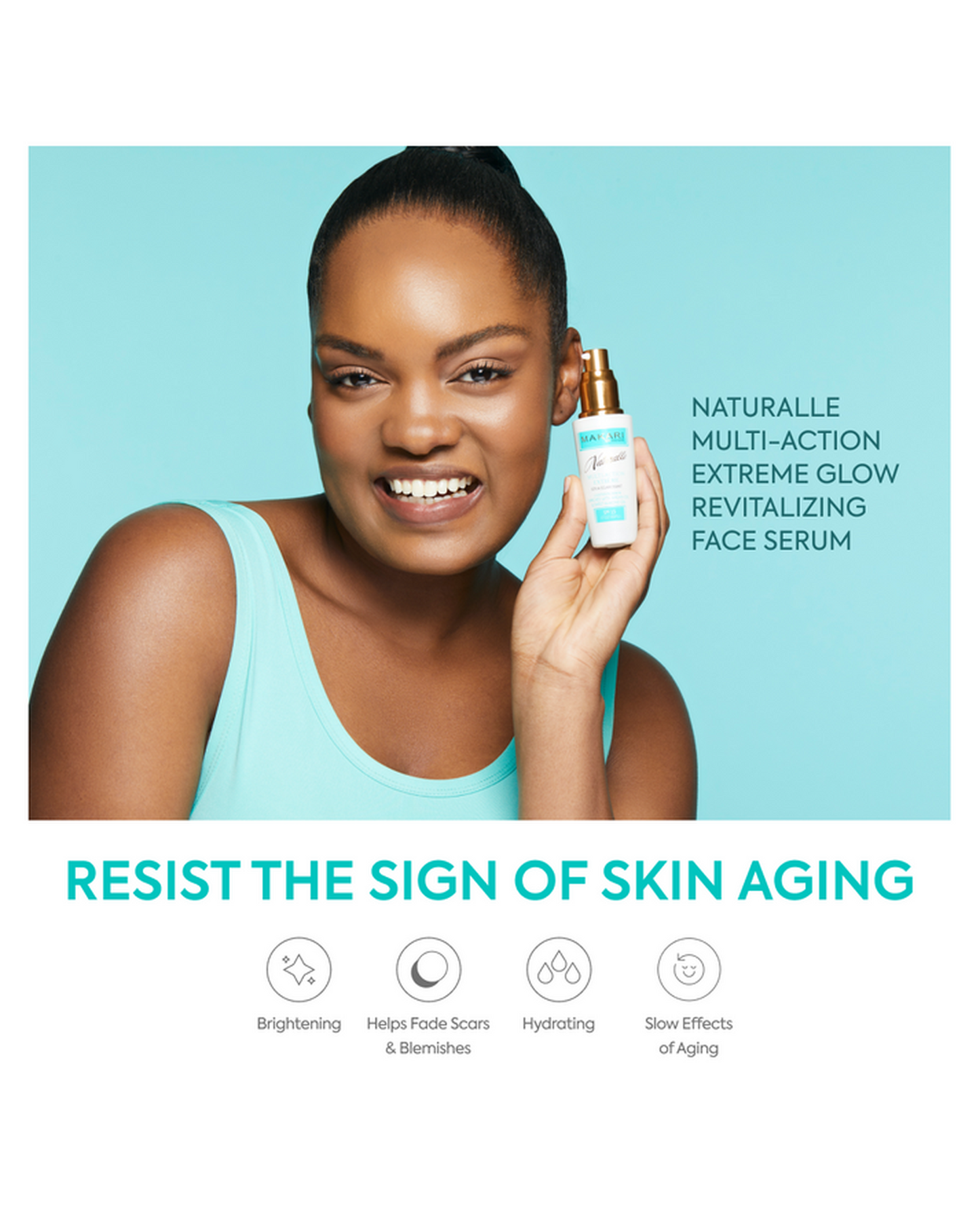 NATURALLE MULTI-ACTION EXTREME GLOW REVITALIZING FACE SERUM