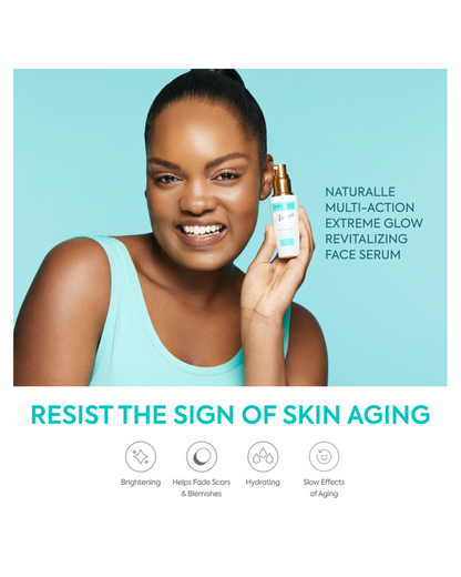 NATURALLE MULTI-ACTION EXTREME GLOW REVITALIZING FACE SERUM